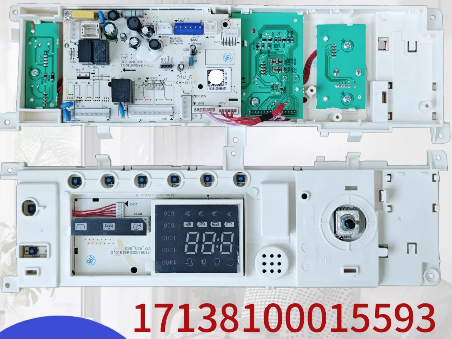 

Новая материнская плата для стиральной машины 17138100015589, плата управления 17138100015593, плата дисплея 17138100015789