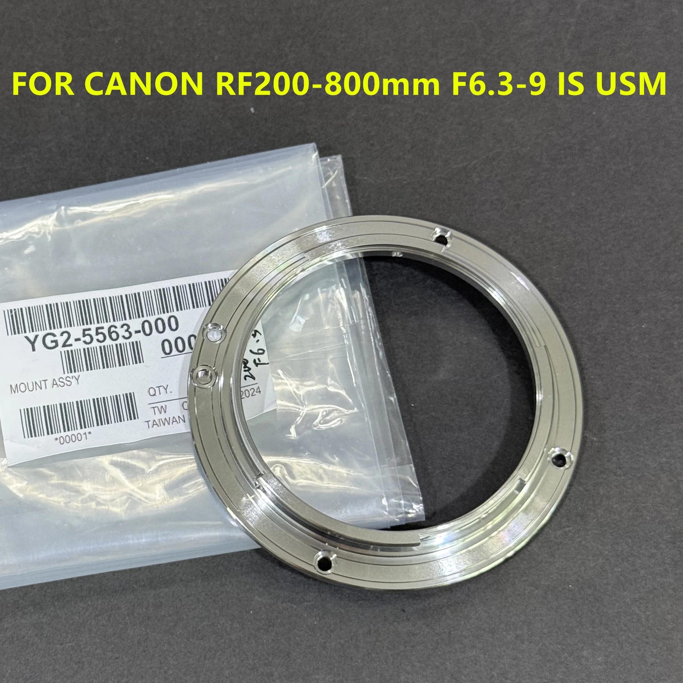 

NEW For Canon RF200-800mm F6.3-9 IS USM Rear Bayonet Mount Metal Ring YG2-5563 RF200-800 Lens Repair Par