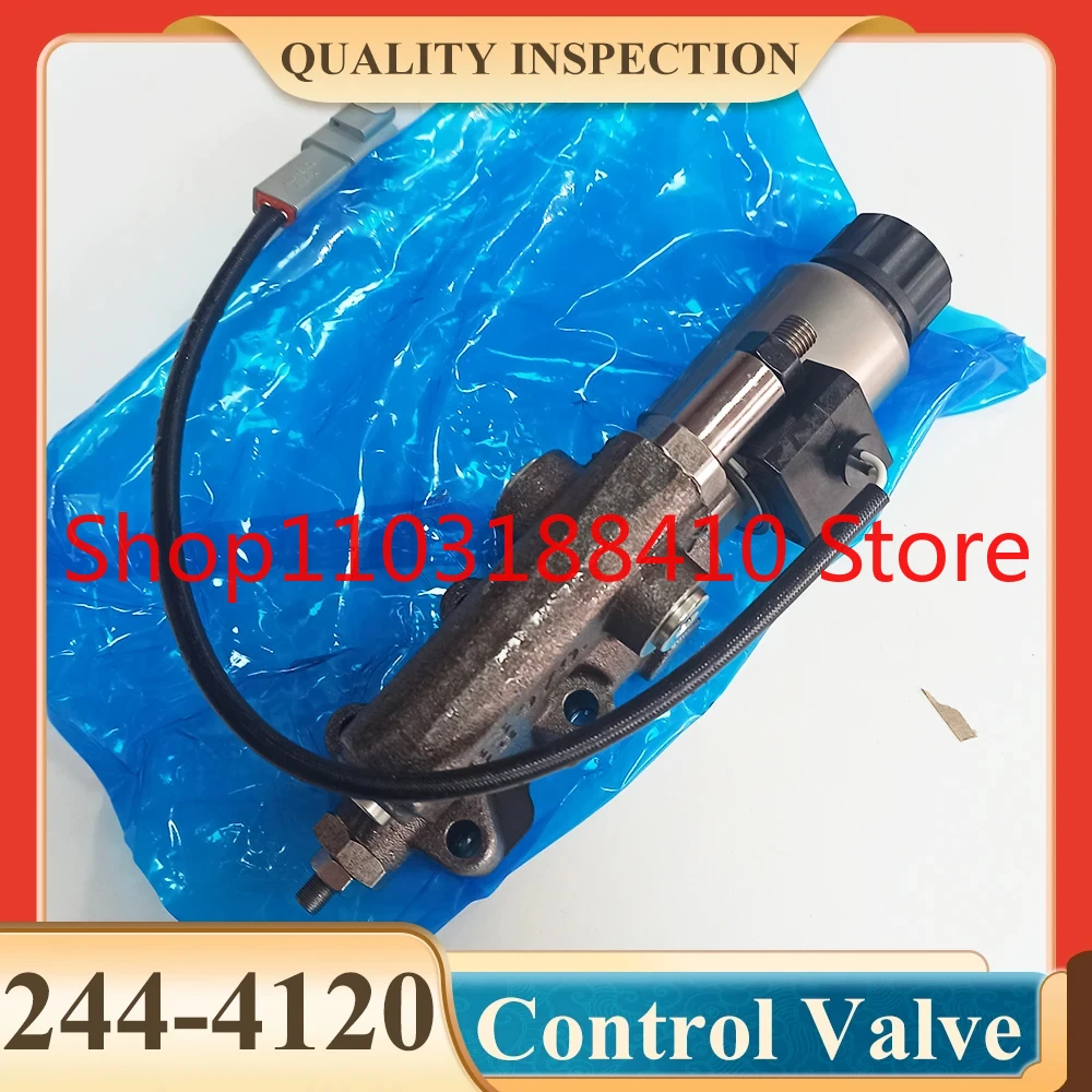 244-4120 244-4120 Valvola di controllo della pompa del ventilatore 2444120   per elettrovalvola motore pompa ventola E329 330 336DC9 C13 2444120