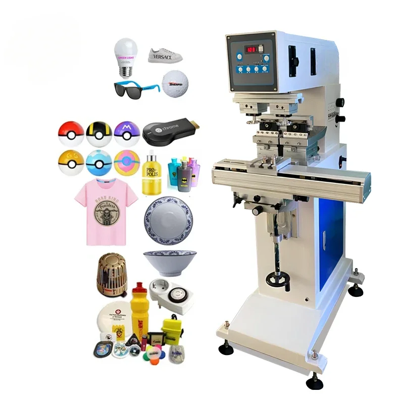 High Quality Semi-Automatic 2 Color Insole Pad Printer Machine With Shuttle Pad Printing Machine