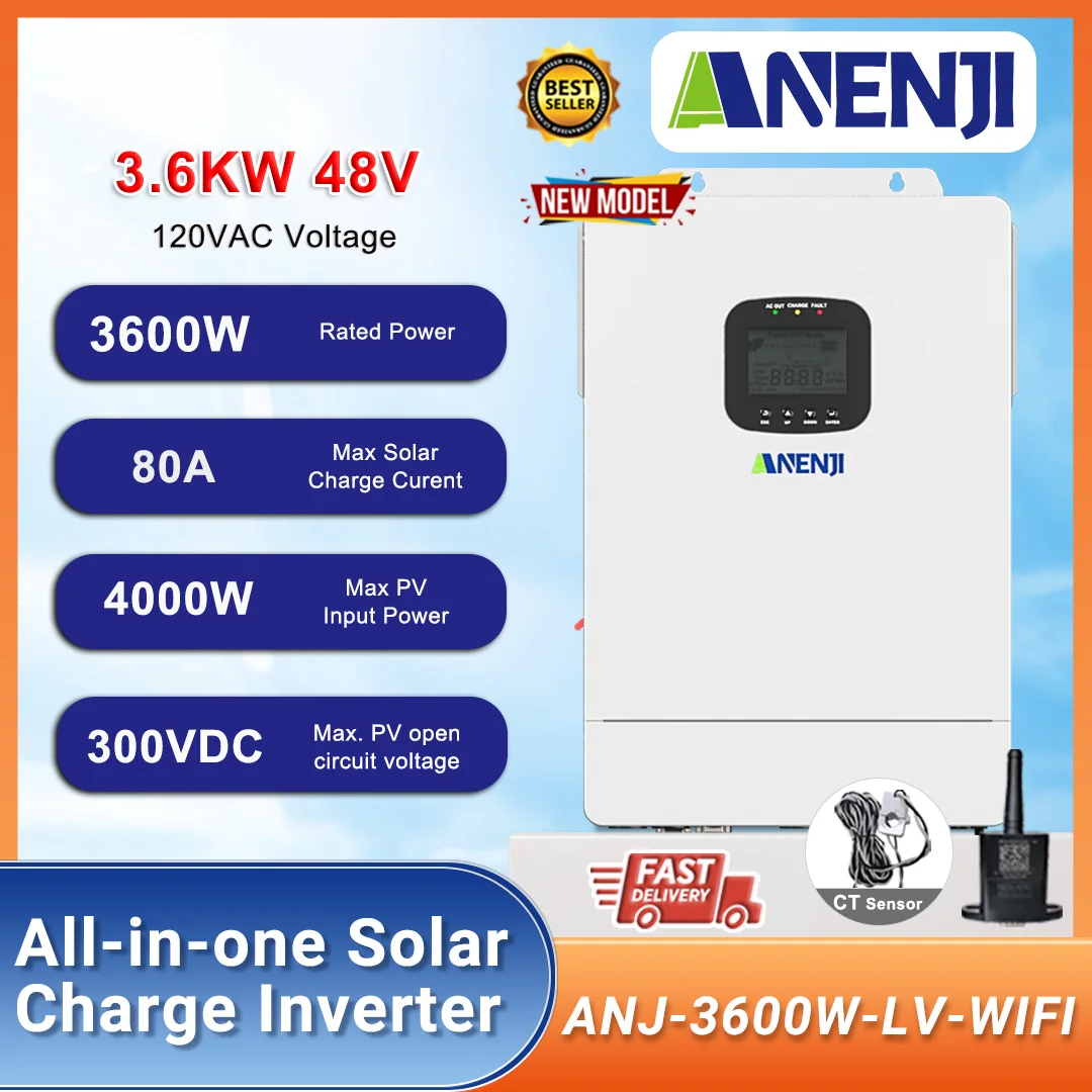 3.6KW 48V Solar Inv… - image