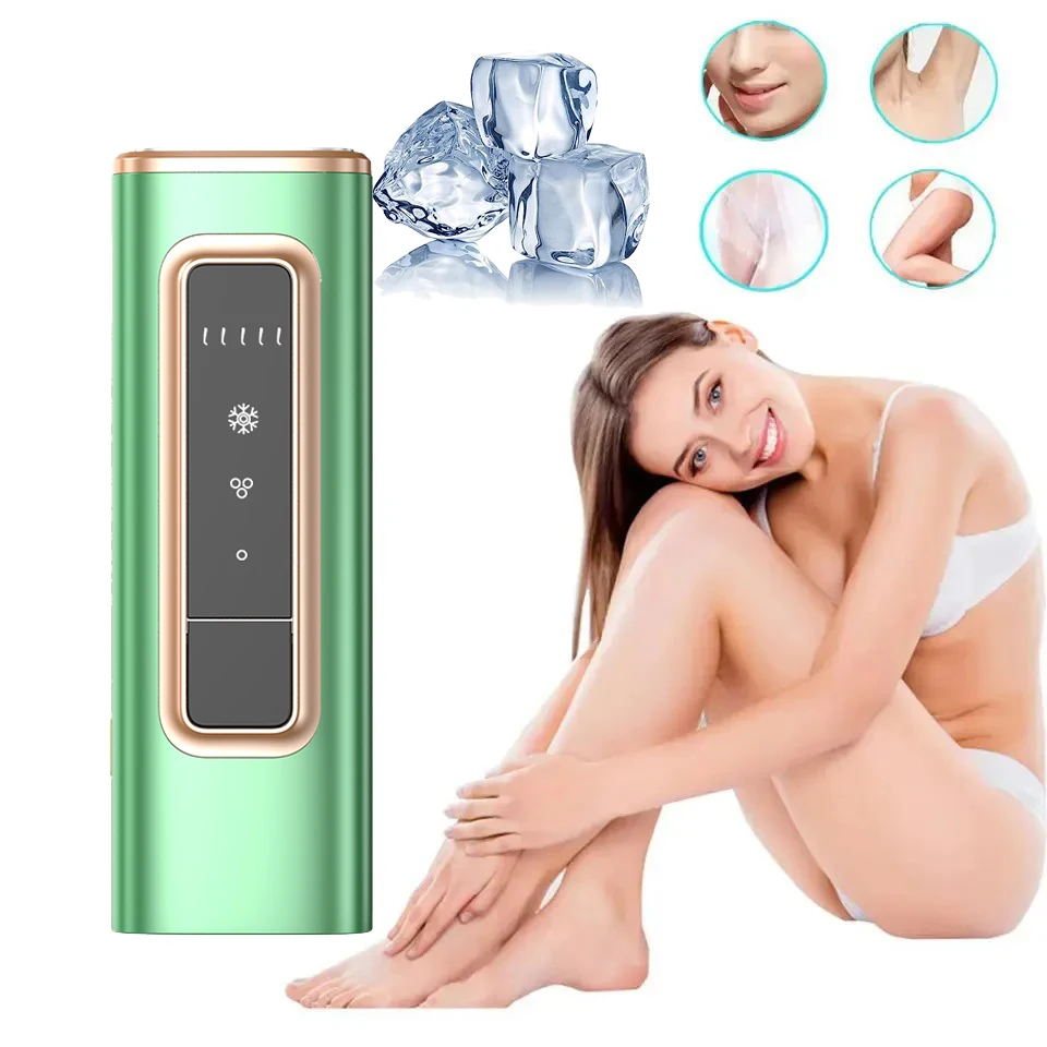 Home Use Unlimited Flashes Ipl Machine Ipl Hair Remover Handset Ice Cool Ipl Hair Removal Device