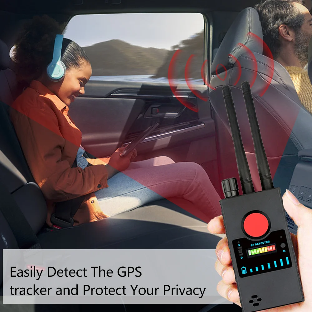 G528 Anti-Spy Hidden Camera Detector Infrared Scanner Wireless RF Signal Detection Bug GSM Audio GPS Tracker Spy-Camera Finder