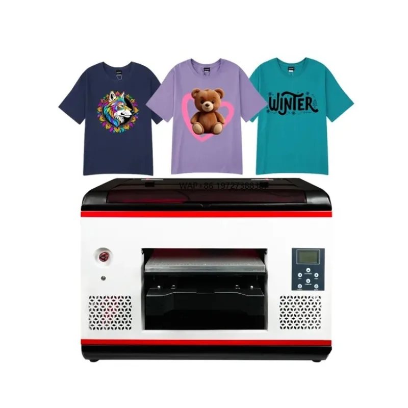 Directly Print on Cloths Fabric Textile T Shirt Clothes Digital Inkjet Printing Machine
