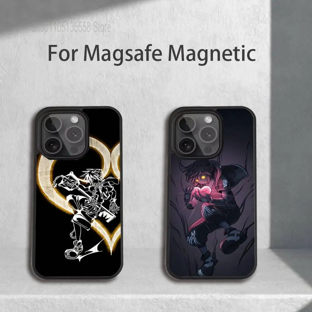 

Kingdoms H-Hearts Game Phone Case For iPhone 17,16,15,14,13,12,11,Pro,Max,Plus,Mini,SE4,E Magnetic Magsafe Wireless Charging