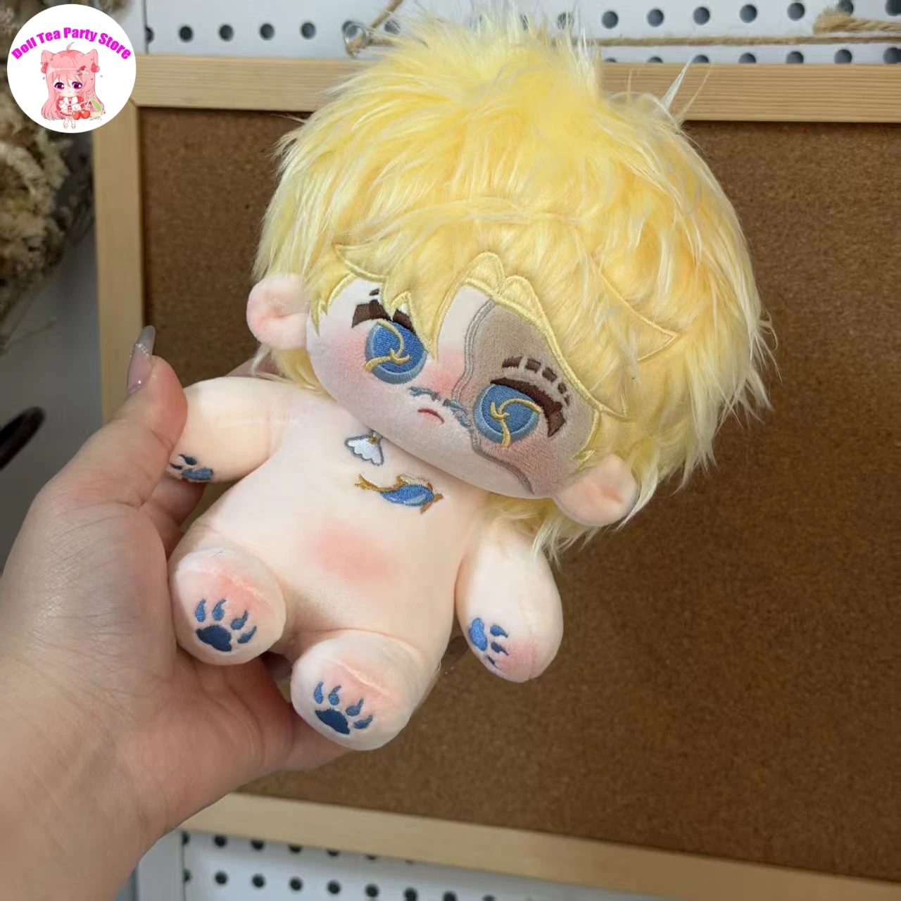 

Super Cute Identity Ⅴ Norton Campbell Prospector Handsome Cotton Doll Change Clothes Plush Toys Anime 20cm Cartoon Figures Body