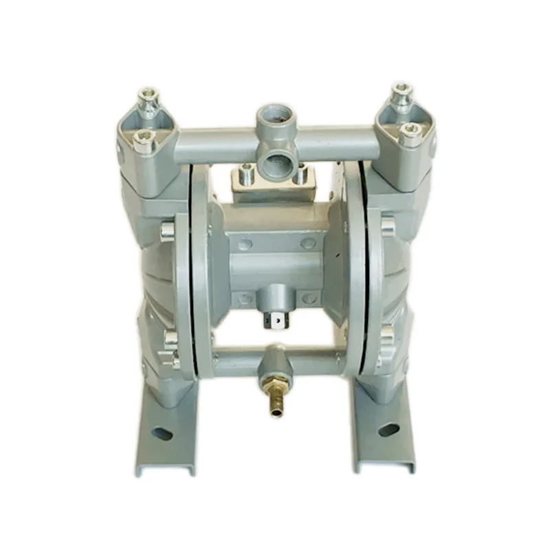 A-10 Two-way pneumatic diaphragm pump 3 points corrosion-resistant ink solvent glue pump Teflon diaphragm