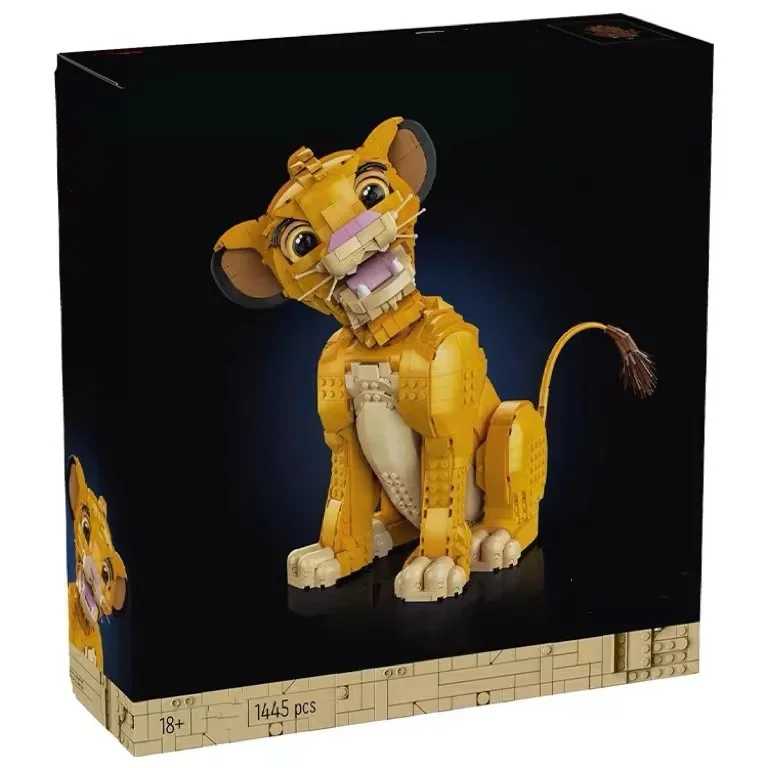 1445Pcs idee Creative Lion compatibile 43247 modello Building Blocks assemblare mattoni Puzzle Toys For Boy Girl regali di natale