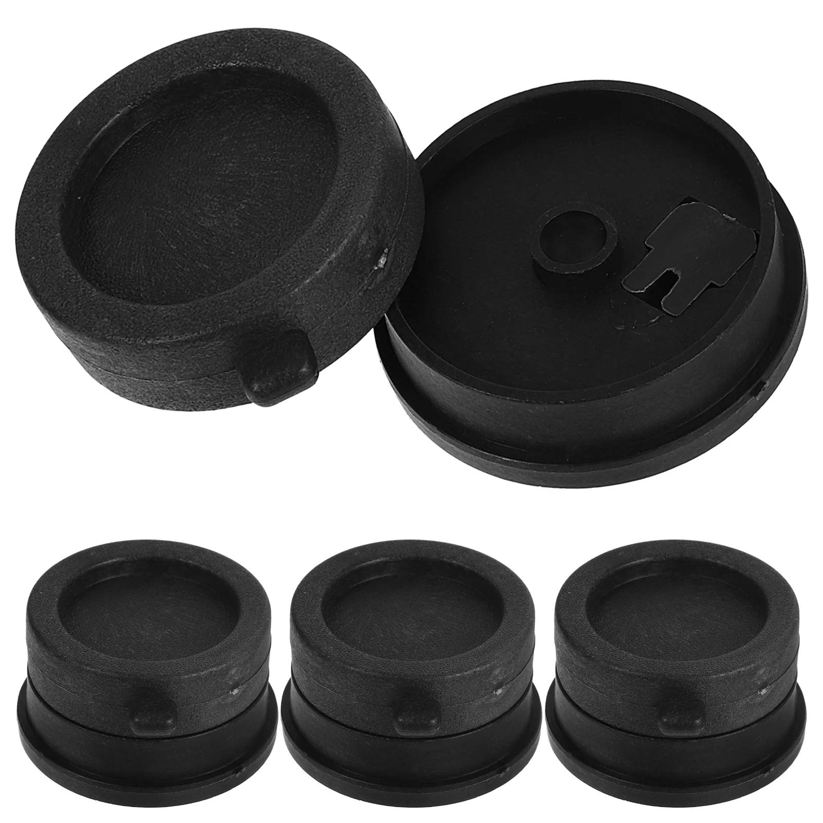 

4pcs Simulated Stone Grinding Cover Decorative Miniature Watermill Fountain for Outdoor Garden Circulating Landscape