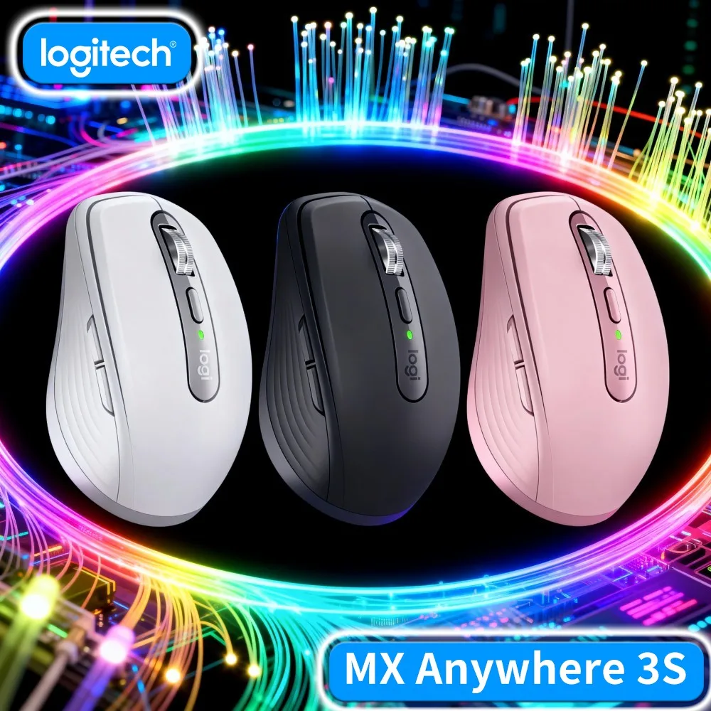 Noise Lower Wireless Business Mouse Logitech MX Anywhere 3S Easy Device Swap For Property Trainee Browse Work