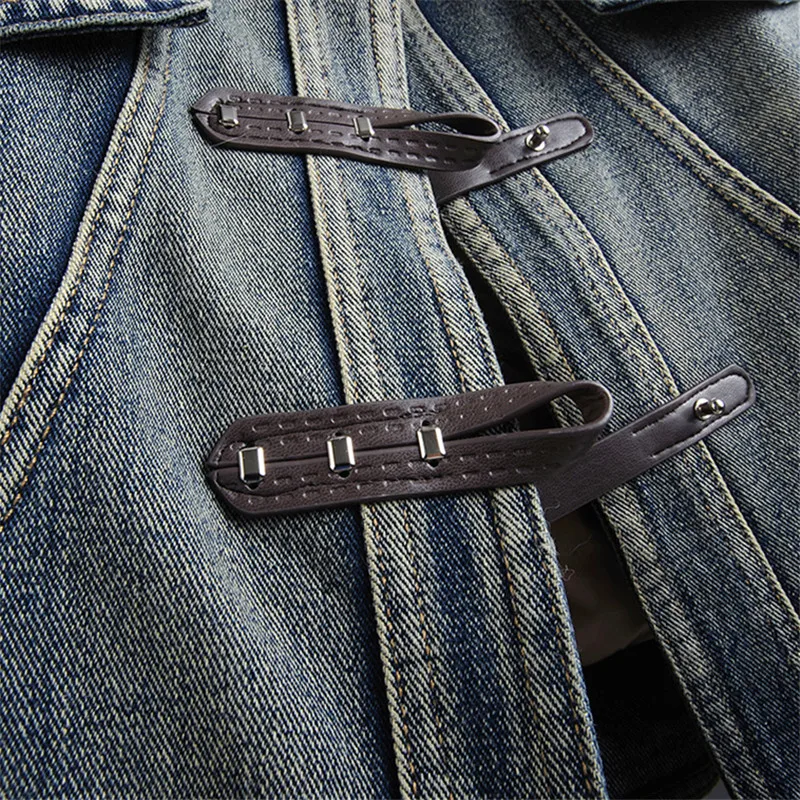 

Зимняя новая толстая теплая джинсовая куртка с воротником из лисьего меха на подкладке, женская ковбойская верхняя одежда, винтажная синяя свободная короткая джинсовая куртка женская