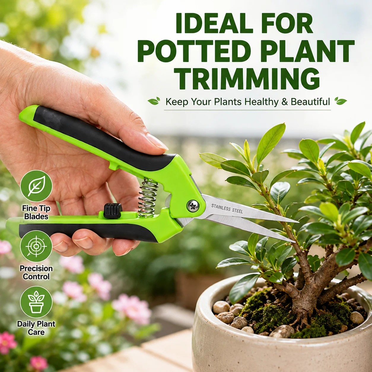 Bonsai Shears Labor-Saving Pru - đánh giá và giá Bonsai Garden Tools