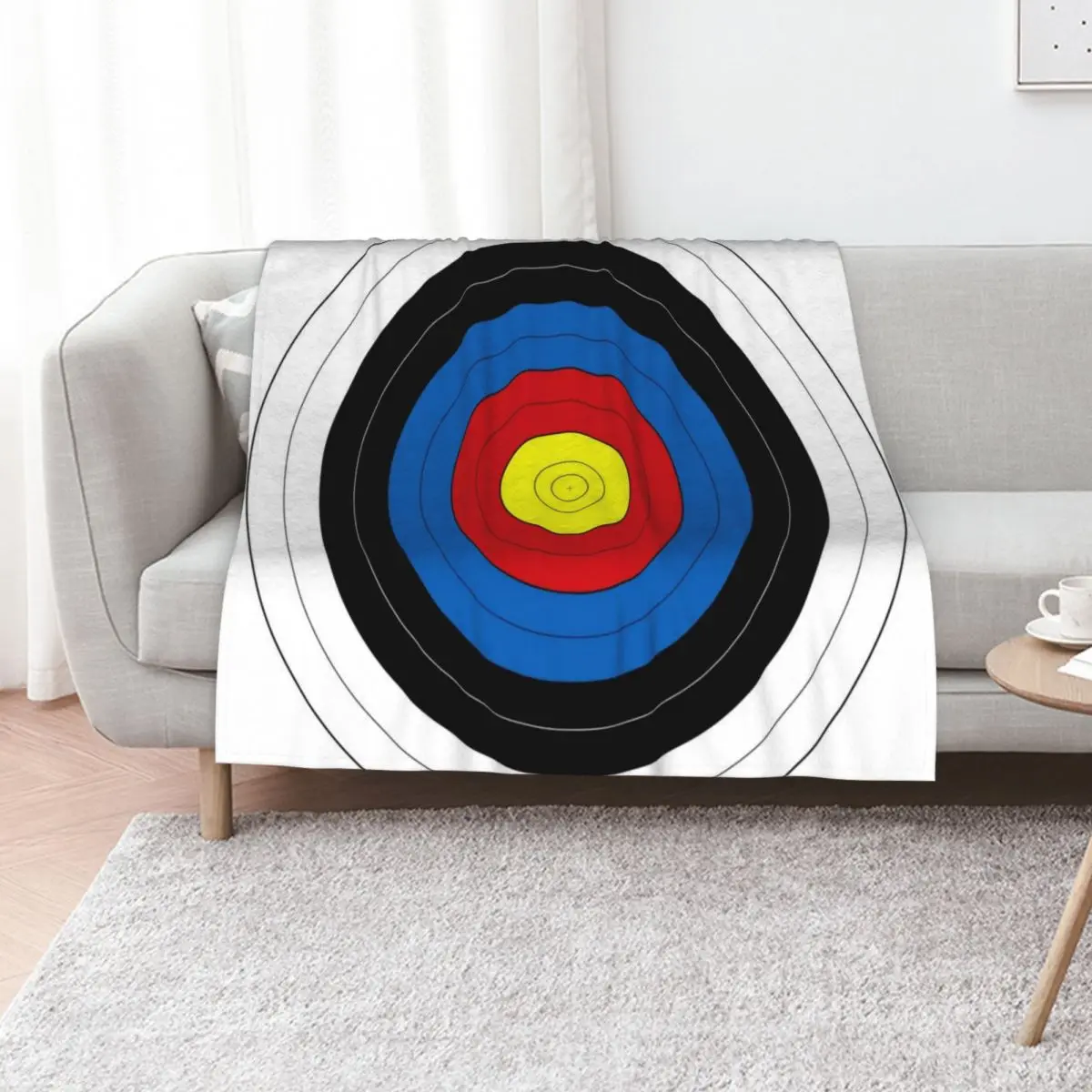 

Archery Target Target Face Throw Blanket Moving Bed Fashionable Softest Sofa Throw Blankets