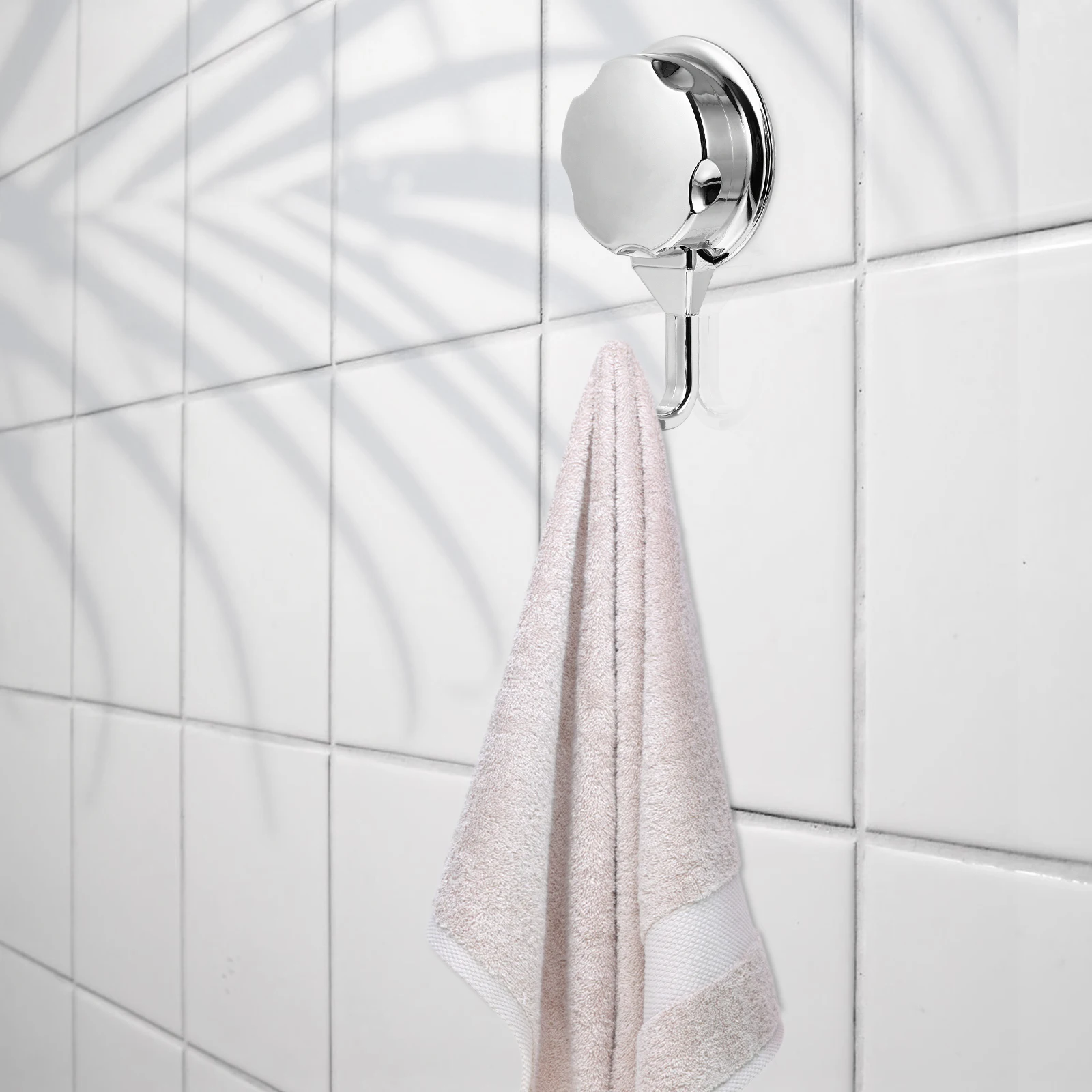 

Suction Cup Hooks Reusable Punch Free Hanging Hook For Bathroom Kitchen Glass Mirrored Surface Towel Organizer