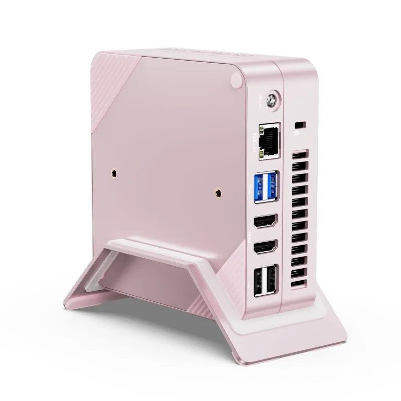 LITE Mini Host Computer AMD Ruilong R7 7735HS Cherry Blossom Pink