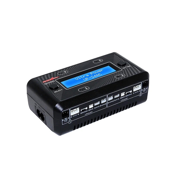 ULTRA POWER UP-S4AC Battery Charger AC DC for RC Helicopter FPV Drone Car Boat RC Model 1S-2S LiPO/LiHV 2S-6S NiMH/NiCd Battery