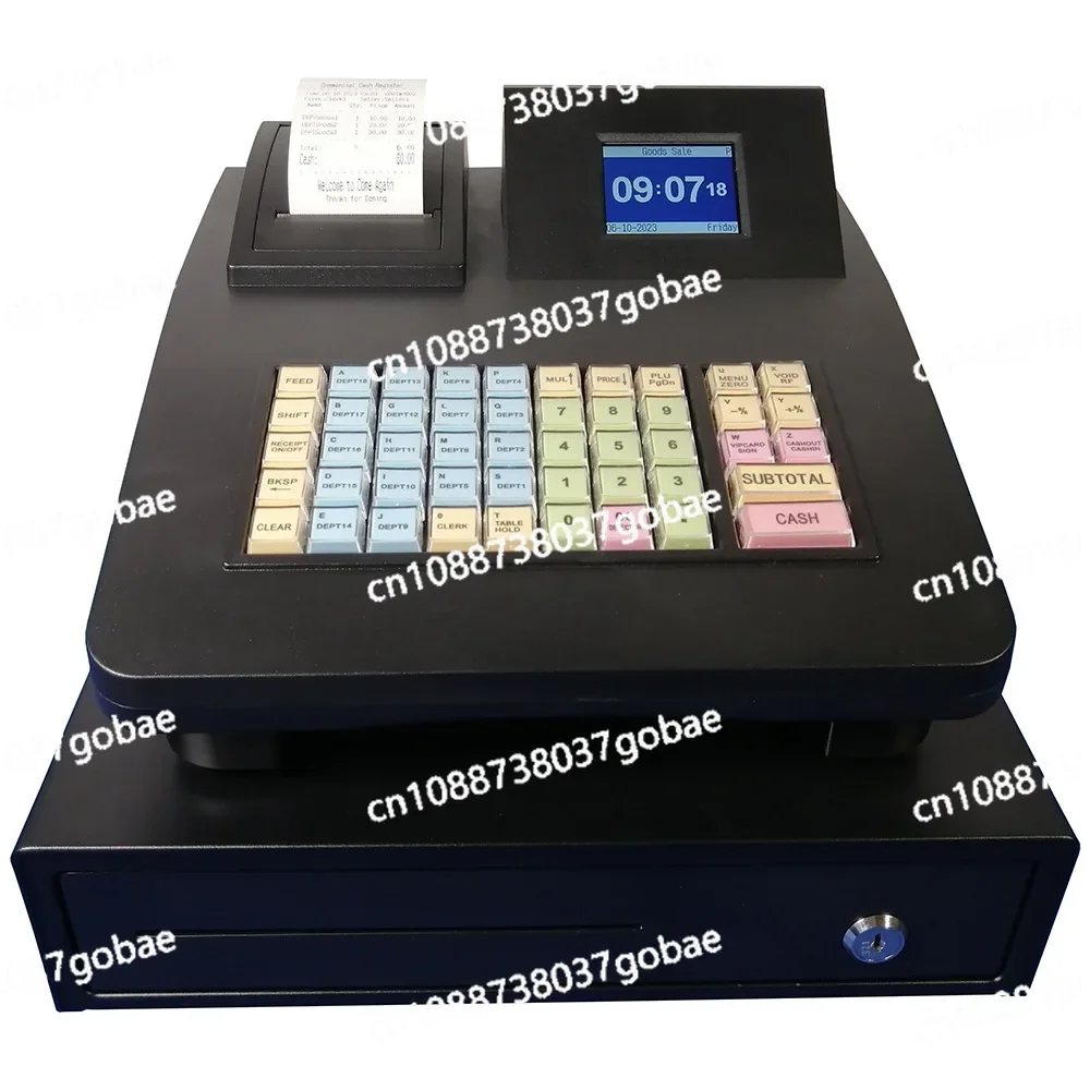 Cashier All-in-One Catering Kitchen Cashier Front Desk Retail Fresh Convenience Store with Printed Cashier