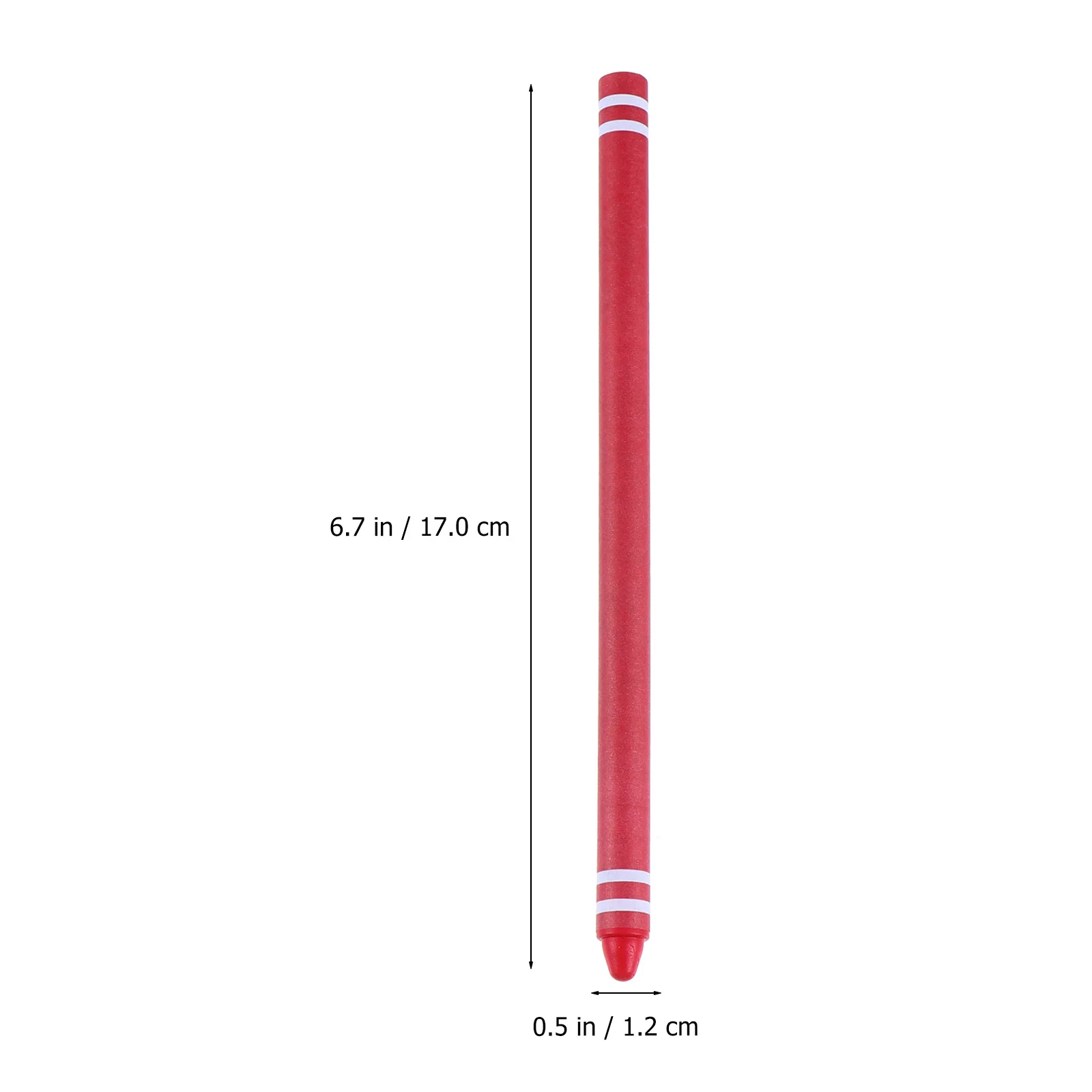 

2 Pcs Number Capacitor Pen Stylus Touch Screen Touchscreen Silica Gel for