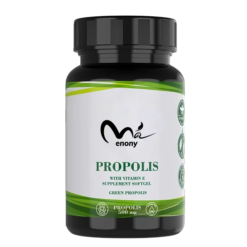 

Propolis Capsules 1000mg - Each 2 capsules contain Vitamin E - Brazilian Green Propolis Extract - Immune Enhancer 60 capsules