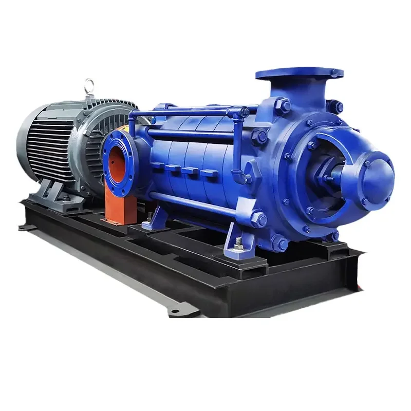 High lift head flow automatic motor driven automatic boiler feed water segmented horizontal multistage centrifugal pump