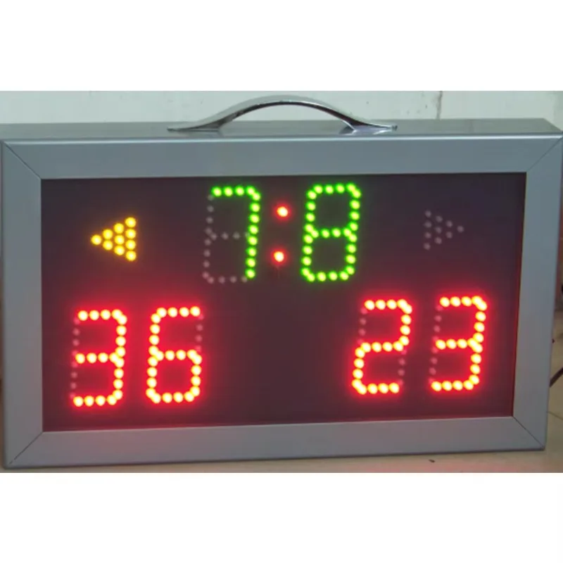 

Sports Equipment Basketball Scoreboard Digital Signage Portable Design With Shot Clock Sports Training Essential Gear Top Pick