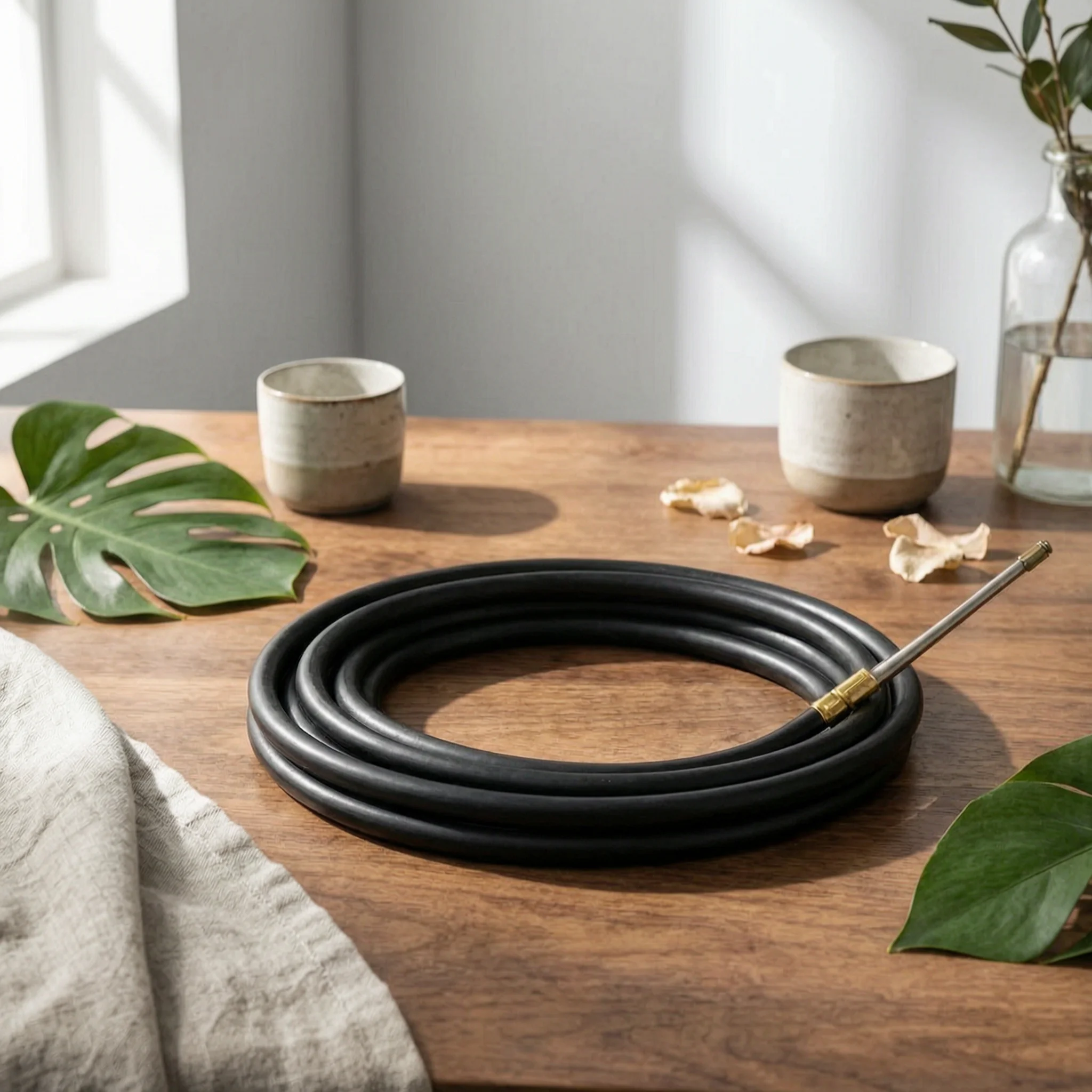 Outboard Steering Cable Marine-Grade Direction-Control Cable Long-Lasting Easy Installation for Boat Owners