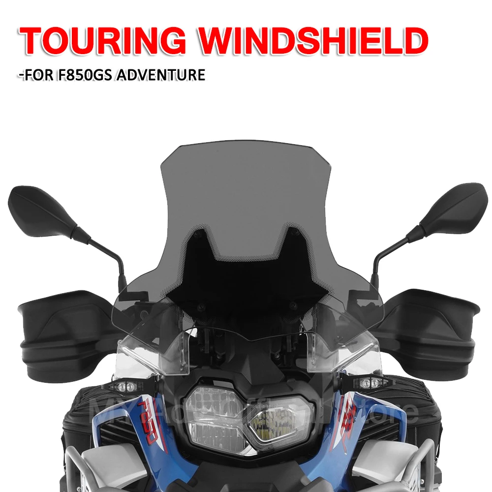 

Motorcycle Touring Windscreen Windshield Wind Deflector For BMW F850GS ADV F 850 GSA 850GS 2018-2022 2023 F850 GS Adventure Part