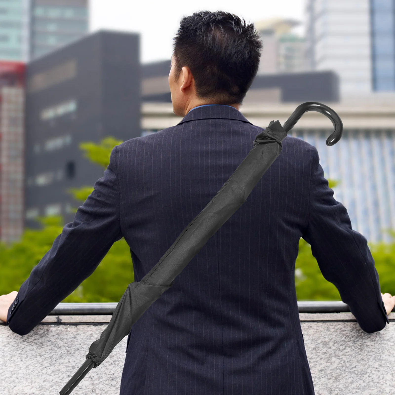 

3Pcs Polyester Water Absorbent Umbrella Cover Protection Bag Long Handle Portable Outdoor Use Durable Umbrella Storage