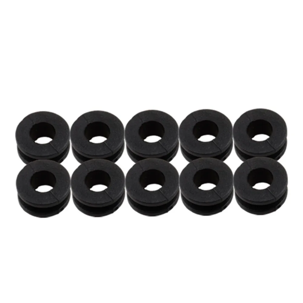10pcs/20pcs Universal M6 Motorcycle Grommets Rubber Gasket Kits Pressure Relief Cushion