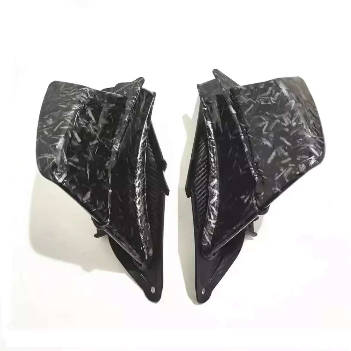 

For Honda CBR650R 19-23 High Front Wind Baffle Fixed Wing Spoiler - Competitive Aerodynamic Upgrade for Motorcycles