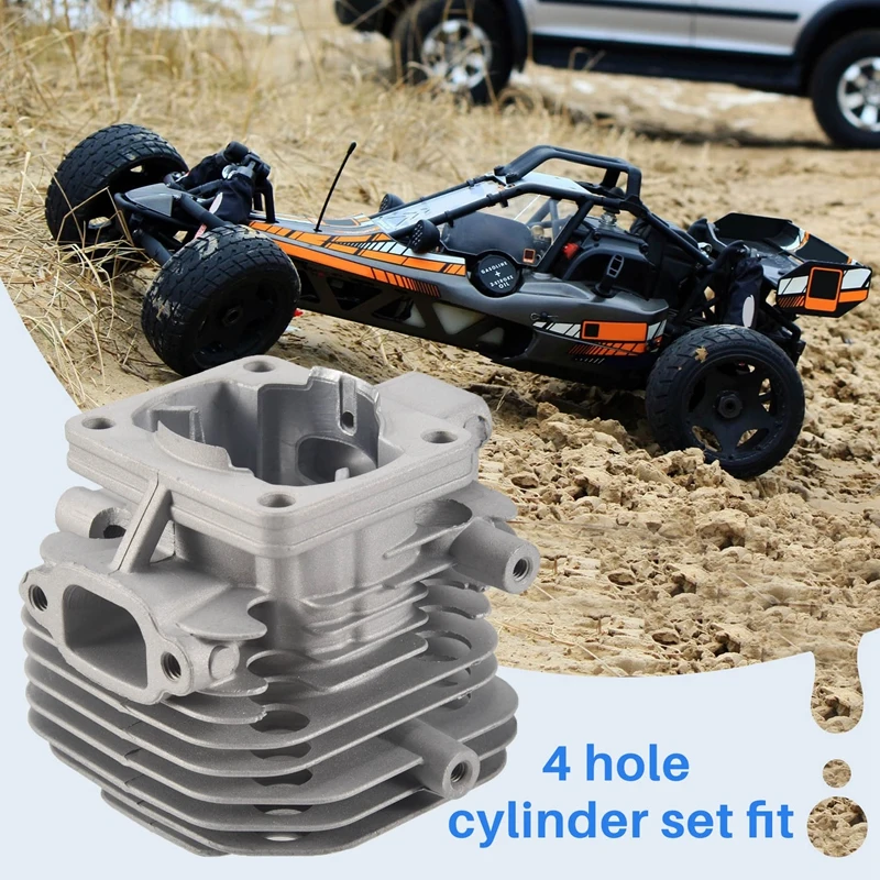 Jeu d'intervalles à 4 trous pour Zenoah CY eckan TSRC XJM, moteur pour 1/5 Gardens I eckan Kingmotor Baja Losi FG Goped, 29cc