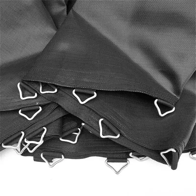 

10pcs/Set Stainless Steel Triangle Rings Buckle 1.5" Loop Ring V-rings Straps Trampoline Mat Parts Replacement Repair Supplies