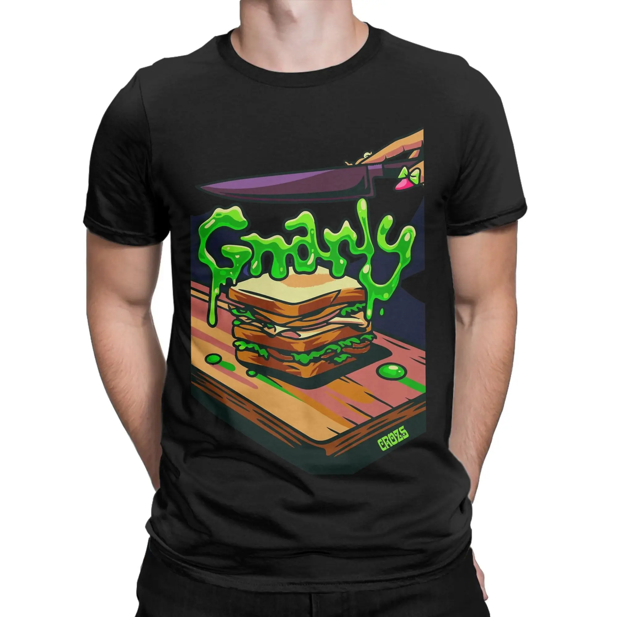 Katseye Gnarly Camisetas para hombres Camisetas casuales Camisetas de manga corta con cuello redondo Tops de verano de algodón puro