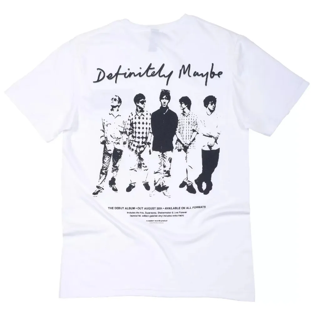 Oasis T-shirt Is Definitely Likely To Promote The Official Reunion Trip 2025 New High-end Luxury Is Men's and Women's Y2K Tshirt