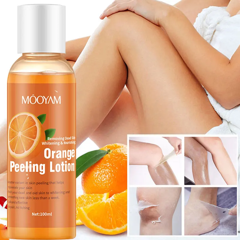 100ml Peeling Exfoliating Lotion Remove Gel Peel Oil Gentle Exfoliating Gel for Skin Body Whitening Moisturizing Essence