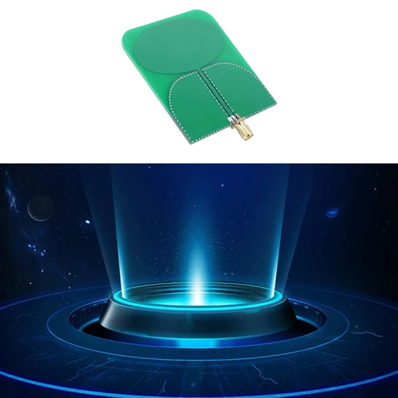 2X 1.5Ghz-9Ghz Omnidirectional Antenna SMA Female UWB Antenna UWB Multi-Function Convenient Antenna Module