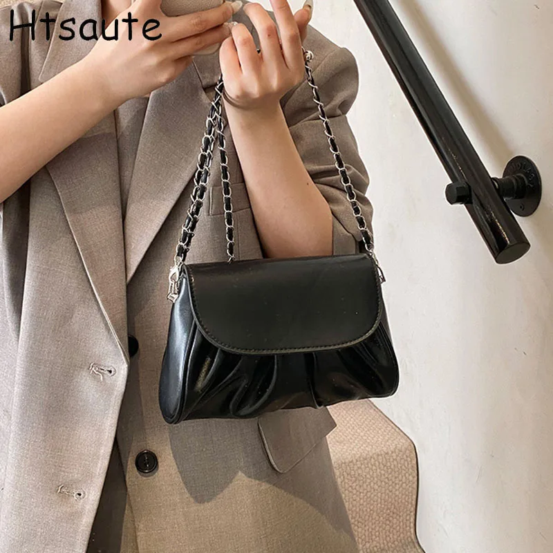 

Women's PU Leather Crossbody Bags Female Brand Designer Luxury Shoulder Bag Ladies Casual Retro Large Capacity Handbag Hobos