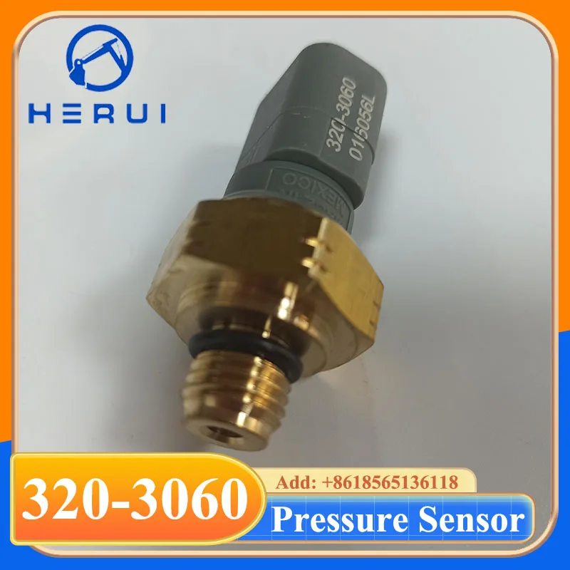 High Quality New Pressure Sensor 320-3060 3203060 for C13 C15 C9.3 C27 3512 3516 C175 3203060