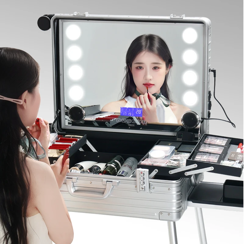 OBOX Cosmetic Bags Makeup Box Makeup Cases Colorful Travel For Toiletry Case For Artist Innovative Letter Pattern Factory