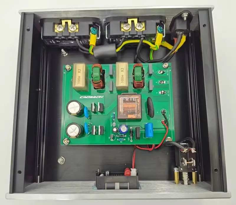 Crosbon New Version 3000W HiFi Audio Source Equipment EMI Filter Purifier