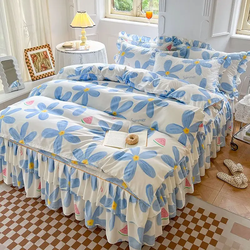 Korean Style Soft Microfleece Blanket Cover 150x200cm, Winter Cozy Bedding, Single Piece for Better Sleep, Home Essential