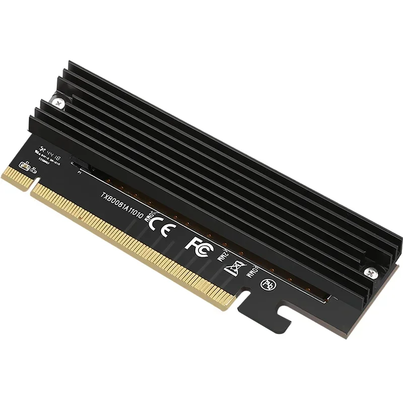 M.2 auf PCIe x16 Adapterkarte PCI-E auf M2 Adapter NVMe NGFF SSD Adapter M Key Interface Erweiterungskarte 2230 2242 2260 2280