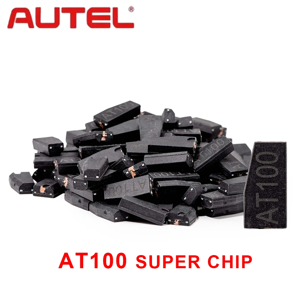 Autel AT100 Universal Super Ceramic Transponder Chip For KM100 IM508 IM608 IM1 IM2 XP400PRO Support 4A 8A 46 48 49 Add Smart Key