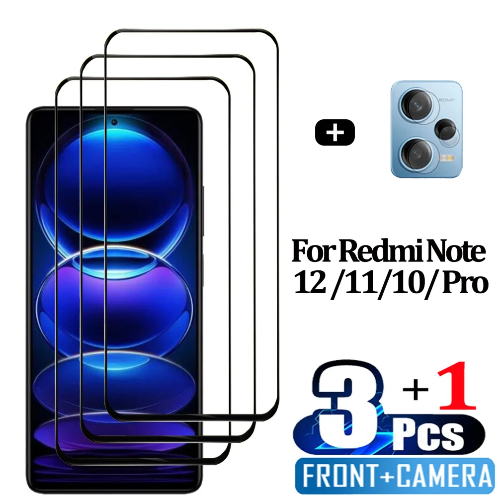 

Pelicula,Front Tempered Glass Redmi Note 12 11 10 Pro Screen Protectors Note 12S cristal templado For Xiaomi Redmi Note 12 Pro Plus protector pantalla Note11 verre trempé Redmi Nota 10S 11S Camera Film Note12 Pro 5G