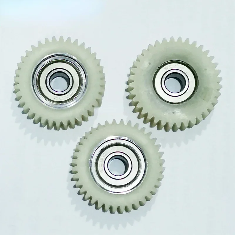 3pcs 36 teeth 38mm Nylon electronic motor wheel 8FUN gear electrical bike bicycle tricycle 608 Z ball bearing spur gears