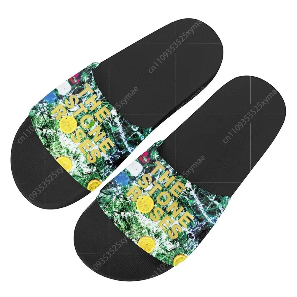 Zapatillas The Stone Roses Rock Band, zapatos para el hogar y el exterior, zapatos acuáticos para hombres, mujeres, adolescentes, sandalias para playa y piscina, zapatillas de verano, zapatos personalizados