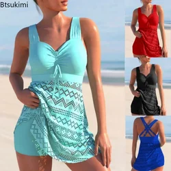 2025Sexy ahueca hacia fuera el traje de baño del Bikini de las mujeres de dos piezas traje de baño brasileño Tankini conjunto ropa de playa femenina traje de baño S-4XL