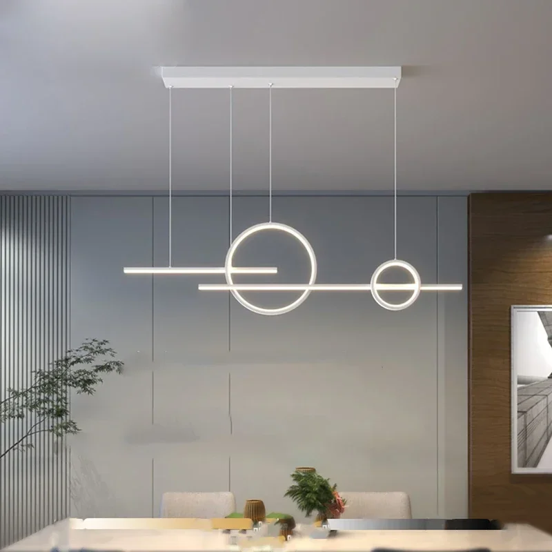 Modern Minimalist Led Pendant Lights Chic Design for Table Office Living Dining Room Home Decor Indoor Lighting Luster Fixture