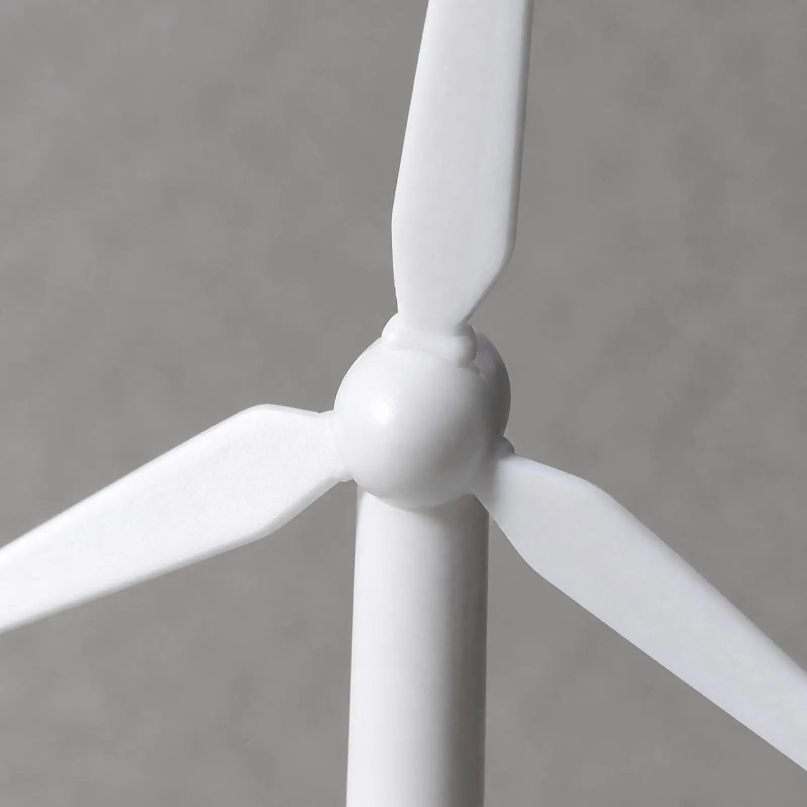 Adjustable Wind Turbine Simulation Model for Industrial Scene Diorama Miniature Building Material White PLA DIY Assembly