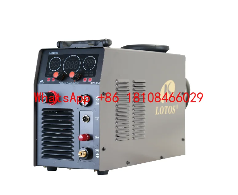 Cortadora de Plasma Lotos LTP8500 con Compresor Incorporado, Cortadora de Plasma de 80 Amp, Corte de Plasma de 25 mm sin Compresor de Aire